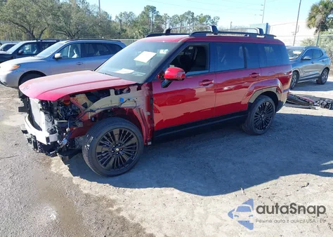 2026 Hyundai Santa Fe Hybrid Calligraphy z USA, uszkodzony, nr VIN 5NMP5DG10TH100867